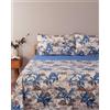 I Magazzini Sorriso Completo letto copriletto in tela di puro cotone Linea "VILLAGES" - BASSETTI