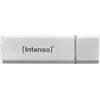 Intenso Alu Line, 128 GB Chiavetta USB 2.0, Pendrive, Argento