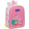safta PEPPA PIG BABY PIG - Zaino per bambini, zaino per bambini, zaino per la scuola, adattabile al carrello, ideale per l'asilo, comodo e versatile, qualità e resistenza, 22 x 10 x 27 cm
