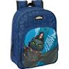 safta COME ADDESTRARE IL TUO DRAGO - Zaino scolastico animato per bambini, Zaino per ragazzi, Zaino per bambini, Adattabile al trolley, 26x11x34 cm