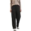 Street One A378199, Pantaloni Jacquard Donna, Nero (Black), 40W / 30L