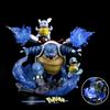 Action Figure Pokémon Squirtle Blastoise Wartortle Evolution 25cm Collect Anime