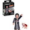 PLAYMOBIL Naruto Shippuden 71115 Shizune con Il Maiale Fortunato Tonton, per Grandi e Piccoli Appassionati di Manga e Anime con Accessori Dettagliati per Riprodurre, 5 Pezzi, dai 5 Anni in su