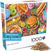 Buffalo Games - Fun Fair Food - Puzzle da 1000 pezzi