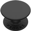 PopSockets 800470 PopTop intercambiabile - Impugnatura retrattile e supporto per smartphone e tablet - Nero