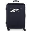 Reebok Valigia Reebok Portland media Blu 48x68x26 cm Rigida ABS Chiusura laterale a combinazione 70L 3 kg 4 Doppie ruote