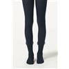 Calzedonia Collant Da Bambina Con Fiocco Blu