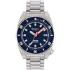 Breil Orologio TW2180 UOMO MANTA SEEKER quadrante MONO-COLORE BLU movimento SOLO TEMPO - 3 LANCETTE AUTOMATICO e BRACCIALE ACCIAIO ARGENTO