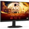 AOC Gaming Monitor 24G42E 23.8 pollici, 1920x1080, FHD, 180Hz, Fast IPS Panel, 0.5ms MPRT, (HDMI1x 2.0 DP 1x 1.4) Adaptive Sync, HDR10, G-Sync Compatible, Nero