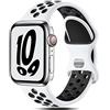 Gulemfy Cinturino Compatibile per Apple Watch 44mm 42mm 45mm 46mm 49mm 38mm 40mm 41mm, Sportiva Cinturini Silicone e Traspirante per iWatch Series 11 SE 10 9 8 7 6 5 4 Ultra