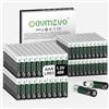 avmzvo batterie AAA 400 pezzi, LR03 1,5V Batteria alcalina a lunga durata, Potente, Può essere utilizzata per giocattoli, sveglie e altri dispositivi elettronici【10 anni di garanzia】