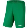 Nike Dri-Fit Park 3, Pantaloncini da Calcio Bambino, Pino Verde/Bianco, S