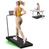 VINATO Tapis roulant per casa e ufficio - Walking Pad con pendenza, 2.5HP Under Desk Scrivania Treadmill (2-8 km/h), funzionamento silenzioso, indicatore LED e telecomando