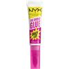 NYX Professional Makeup Gel Sopracciglia, Sopracciglia Sollevate e Fissate, Effetto Laminato Fino a 24h Resistente al Sudore, Formula Vegana, The Brow Glue Crazy Lift, 7 ml