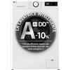 LG AI DD F2R3S09AIDD Lavatrice Slim a Carica Frontale 9kg Serie R3, Lavatrice Classe A -10%, 1200 giri, AI Wash, Motore Inverter Direct Drive, Smart Diagnosis, Libera installazione, Bianca