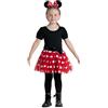 Ciao-Topina Costume Travestimento (Vestito con Gonna Tutu Pois, Cerchietto con Orecchie) Bambina (Taglia 3-6 Anni) Kit, Colore Rosso, Bianco, Nero, 20523