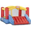 Little Tikes Jump 'n Slide Castello Gonfiabile - Con rete di sicurezza per uso esterno - Include custodia, picchetti, compressore e toppe di riparazion, Età: 3+ anni [Esclusivo Amazon]
