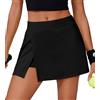 PINSPARK Gonna da Tennis Donna con Pantaloni Sportiva Golf A Vita Alta con 2 Tasche E Spacchi Laterali Estiva Minigonna Gonne Corsa Pantaloni Escursionismo