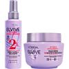 L'Oreal Paris L'Oréal Paris Elvive Hydra Hyaluronic Siero Capelli Idratante Senza Risciacquo con Acido Ialuronico 150ml + Maschera Booster di Idratazione 72h Effetto Rimpolpante Capelli Disidratati da 250ml