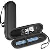 ProCase Custodia Spazzolino Elettrico da Viaggio per Oral-B iO 3/Oral-B Pro 3 3000, Porta Spazzolino Elettrico Resistente All'acqua per Oral-B/Oral-B Pro/IO Serie Accessori -Nero