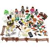 PlayTherapySupply Sandtray Play Therapy Basic Starter Kit - 100+ Pezzi