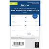 Filofax Calendario Mini 1 settimana su 2 pagine (tedesco)2026