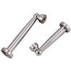 BOZONLI 2 pz Fermaporta Magnetico in Acciaio Inox, Ferma Porte per Installazione a Parete o Pavimento con Vite, Lunghezza totale 12 cm