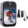 RASTKY Vide della Videocamera di Registrazione Video Indossabile con Fotocamera Digitale Compatta con Tocco a 720p con Fotocamera Subacquea da 33 Piedi per lo Snorkeling di un Punto