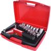 KS Tools 203.1200 Serie di Curvatubi a Cricco Manovrabili con Una Sola Mano 10.0-22, 0 mm, 9 Pezzi