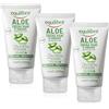 equilibra Corpo, Aloe Crema Mani e Unghie, Crema Mani a Base di Aloe Vera, Svolge un'Azione Idratante, Lenitiva, Protettiva e Riequilibrante sulla Pelle, Rapido Assorbimento, 3 Pezzi da 75 ml
