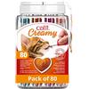 Catit Creamy - Pasta per gatti, confezione regalo, 80 x 10 g