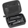 ProCase Custodia Impermeabile per Meridian Rasoio Elettrico Corpo, Borsa da Viaggio per Tagliacapelli Meridian - Nero (Solo Custodia)