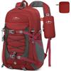 RAINSMORE Zaino Trekking 40 Litri Impermeabile Ultraleggero Pieghevole Zaino Montagna per Escursionismo Alpinismo Equitazione Campeggio Viaggio e Sportivo