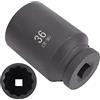 CCLIFE 1/2″ chiave bussola 36 mm 12 punte per bussola poligonale avvitatori ad Impulso, attacco Quadro