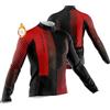 FFFF & OLFEH Maglia Ciclismo in Pile Uomo Lunghe per Abbigliamento Ciclismo Invernale Maniche Lunghe per Bici da Corsa-Maniche Lunghe Maglia Bici da Strada (2,XXL)