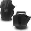 Sibo - Fondina Rigida per Pistola + Porta Accessori - Compatibile Sig Sauer P226|P228|P229|Marui|WE|KJW - Polimero Nero OWB Cintura Custodia P226 (Fondina + Porta Accessori)