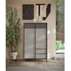 Tecno Arredo 3 Living EVEREST-mobile alto 2 ante + 2 cassetti