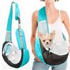 mongtsamz Marsupio Cane Taglia Piccola, Traspirante Marsupio per Cani di Piccola Taglia Portatile Borsa da Viaggio per Cani per Cane Gatto Fino a 5KG per Passeggiata Viaggio Ciclismo, 1 Pezzi