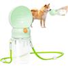 Generico Borraccia per cani, Borraccia per cani | Distributore d'acqua per animali domestici da viaggio,Bottiglia per bere animali domestici per cani a prova di perdite da 360 ml, fontana per gatti, ciotola pe