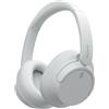 Sony WH-CH720N | Cuffie Wireless con Noise Cancelling, Connessione Multipoint, Fino a 35 ore di durata della batteria e Ricarica Rapida - Bianco