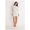 Intimissimi Camica Da Notte Manica Lunga In Modal Comfort Details Grigio