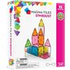 Magna-Tiles Stardust - Set di 15 piastrelle magnetiche 3D