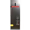 Corbero - Frigorifero a 1 porta | CCLH18524NFX | 359L | No Frost | Display a porta | Luce LED | 2 Crisper XXL | Fresh Box | 4 Portabottiglie | Maniglia Easy Open | 40 Db | Inox