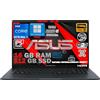 ASUS Notebook ExpertBook 15,6 Intel Core i7 13ª Gen 10-Core fino a 5GHz, 16GB RAM DDR5, 512 GB SSD, Win11 Pro, WiFi6E, Thunderbolt, HDMI, Tastiera Retroilluminata, QWERTY, Fingerprint
