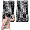 Generic Set di 2 pezzi esfolianti giapponesi per la schiena, asciugamano da bagno extra lungo in nylon per una pulizia profonda dei pori, panno per scrub corpo riutilizzabile con texture massaggiante per