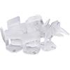 BH BAUHANDEL24 Bauhandel24 1000 linguette fissaggio 2 mm aiuto posa linguette sistema posa utensili per piastrelle livellatori per piastrelle distanziatori per piastrelle cunei per piastrelle distanziatore pareti