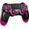 Generic Wireless Controller per PS4, con Vibrazione e Sei-Assi Sensore giroscopico, Jack Audio, Pannello Touch, senza fili Controller per PS4/Slim/Pro/PC