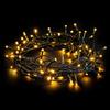 EMOS Catena luminosa LED Classic con timer | Luci di natale lunghezza di 8 m, 80 LED, 230 V con spina | Illuminazione d'atmosfera per interni ed esterni, Impermeabile IP44 | Colore: bianco caldo