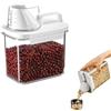 Set Da 12 Contenitori Portaoggetti In Plastica Trasparente Con Manici E Etichette - Per Dispensa, Frigorifero, Congelatore E Cucina - 4