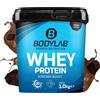 Bodylab24 Whey Protein Powder Triplo cioccolato 1kg, proteine per muscoli più forti, whey può promuovere la costruzione dei muscoli, con 80% di proteine, senza aspartamee